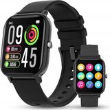 A6 Smartwatch Heren Dames Sport Zwart LCD 2 inch Bluetooth 5.3