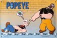 I&S/Les I&S Metalen bord reliëf 30x20 cm Popeye Popeye & Brutus 1