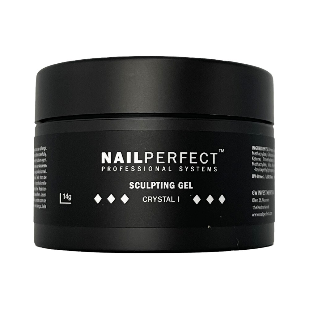 Nailperfect Nail Perfect LED/UV Sculpting Gel Crystal I 14 gr