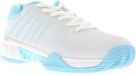 K-Swiss Hypercourt Express 2 Clay Chaussures de sport pour femmes Tennis Smashcourt Blanc/Bleu