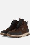 Rieker Veterboots Zwart Nubuck - Maat 44
