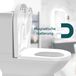 Merkloos / Sans marque Wan GmbH Duroplast toilet seat with quick-release closure - white
