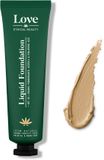 Love Ethical Beauty Natural Liquid Foundation SPF30 Redelijk warm 30ml