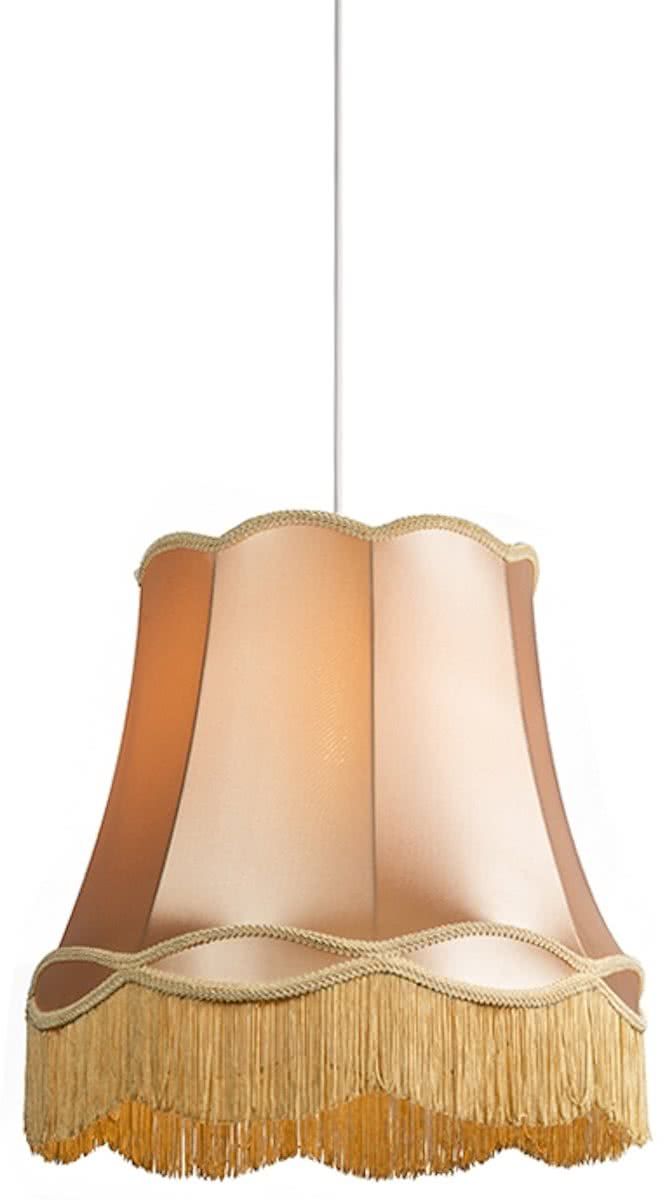 QAZQA HL Granny Hanglamp 1 lichts Ãƒ Ëœ 450 mm geel - 8718881071454