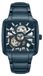 Kenneth Cole Montre automatique Acier Carré Bleu