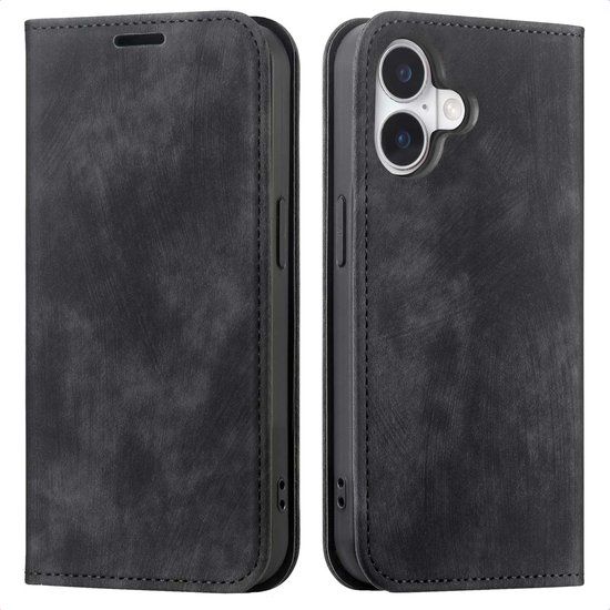 imoshion Slim Bookcase - Zwart - Geschikt voor Apple iPhone 17