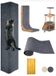 MIAOGE® [200cmx40cm] Tapis griffoir auto-adhésif, planche griffoir, mur griffoir, planche griffoir pour chat (gris foncé, 1 pièce)