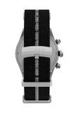Timex Waterbury Heritage Chronographe Quartz Montre Noir/Argent TW2Y35500AJ