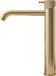 Hotbath Cobber X - Wastafelmengkraan - zonder Waste - Hoog - Geborsteld Messing PVD - Opbouw - Messing