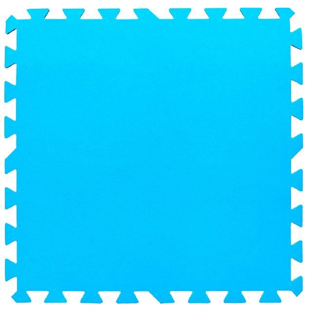 Bestway Zwembad bodembeschermers - Blauw - 50x50cm - 8 stuks