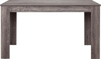 en.casa Eettafel Nora 140x90x77 cm eikenkleurig antiek