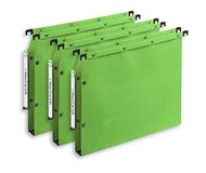Elba Ultimate Kraft-kaart, hangmap, A4, bodem, 30 mm, groen, 25 stuks