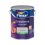 Flexa - Creations Muurverf Extra Mat - Greasy Gravel - 5 L - Kleur Van Het Jaar 2027