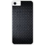 iPhone 8 Texture metal bedrukt siliconen hoesje