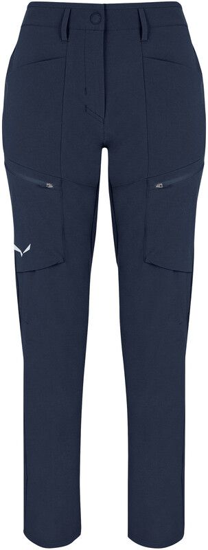 SALEWA Puez Durastretch Cargo Broek Dames - blauw IT 40 | EU 34