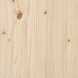 vidaXL Tuintafel 121x82,5x45 cm Massief Grenenhout