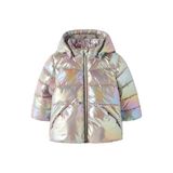 NAME IT MINI winterjas - beige/roze/groen