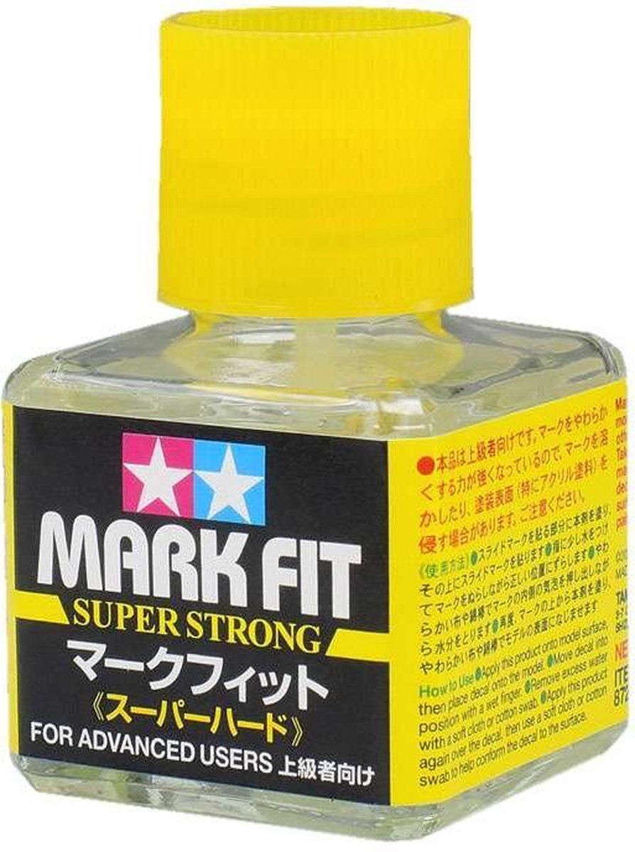 Tamiya 87205 Mark Fit (Super Strong) 40ml Decal vloeistof