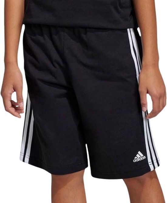 adidas Sportswear Essentials 3-Stripes Knit Short - Kinderen - Zwart - Maat 152