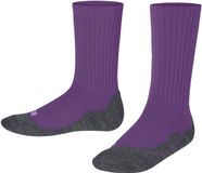 FALKE Active Warm dik ademend wol functioneel materiaal sokken kinderen paars - maat 35-38