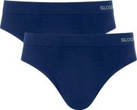 Sloggi Men GO Smooth Brief - heren slip (2-pack) - donkerblauw