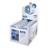 MILAN® tentoonstellingsbox 36 dispensers plakband transparant glanzend 19 mm x 33 m