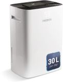 AREBOS Luchtontvochtiger 30L, 27-37m², 4,2L, Wasdroogfunctie, Touchscreen 24 uur