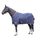 HKM Eco Weiland Deken Donkerblauw 155