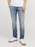JACK&JONES Heren Jeans JJIMIKE JJFOX I.K. GE 423 SN W29 X L32 Blue Denim Katoen