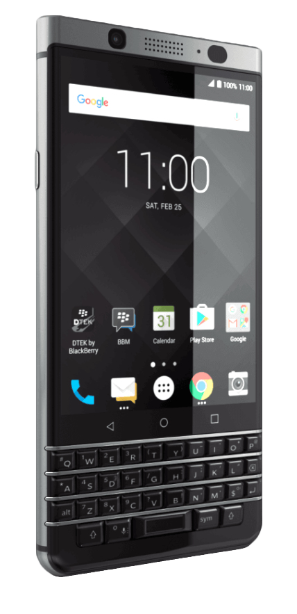 BlackBerry KEYone 32 GB / zwart, zilver