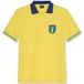 OLYMP Casual Regular Fit korte-mouwen trui geel, Effen