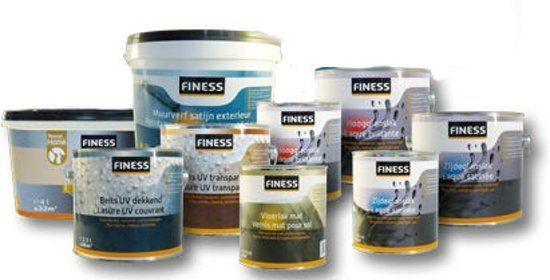 FINESS Hoogglanslak Wit Nr. 1410 (750 ml)