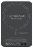 Twelve South PowerCapsule Qi2 Powerbank 5 000 mAh – Max. 20W charging – Qi 2 wireless charging max.15W – 1 x USB-C max. 20W - Noir