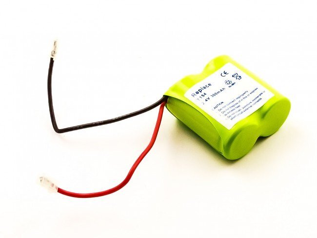 ACCUCELL Accu geschikt voor A&A ET496, GE 9505, 9506A, NiMH, 2.4V, 300mAh