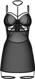Obsessive - Arrowel Babydoll - Zwart