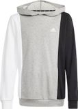 adidas Sportswear Essentials Colorblock Hoodie Kids - Kinderen - Grijs - Maat 128
