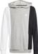 adidas Sportswear Essentials Colorblock Hoodie Kids - Kinderen - Grijs - Maat 128
