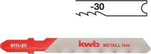 KWB Lames de scie sauteuse - Métal grossier 6113-30