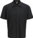 JACK & JONES JCOINTERLUDE PLISSE SHIRT SS Heren Zwart S
