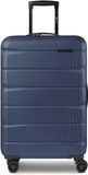 Franky Munich 4.0 4 wielen Trolley M 66 cm met uitbreidingsplooi - Harde bagage - TSA slot - dark blue dull