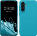 kwmobile telefoonhoesje geschikt voor Samsung Galaxy A56 5G - Hoesje voor smartphone - Back cover in ijsblauw