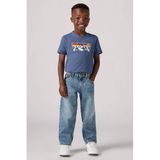 Levi's Kids loose fit straight leg jeans light blue denim