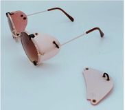 Blinkset Zijbeschermer voor brillen Blinkset Rose