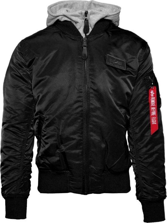 Alpha Industries Ma-1 D-tec Jasje Zwart M Mannen