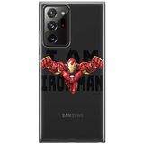 ERT GROUP mobiel telefoonhoesje voor Samsung GALAXY NOTE 20 ULTRA origineel en officieel erkend Marvel patroon Iron Man 028