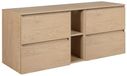 3E 3xE living.com Licht Eiken Badkamermeubel 60 cm met Meubelpoten