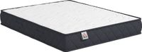 HOMCOM Matras - Gebreide stof (100% polyester), traagschuim - 200 x 160 x 20 cm - Wit en grijs