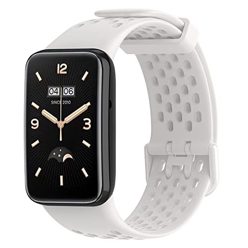 TPC Mobile Zachte siliconen armband voor Xiaomi Mi Band 7 Pro - Regulable