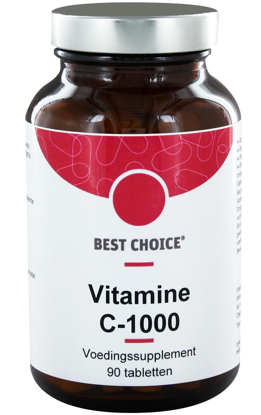 Best Choice Vitamine C 1000 TR Tabletten 90st