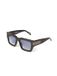 Just Cavalli Sunglasses Glossy Black Blue Lens